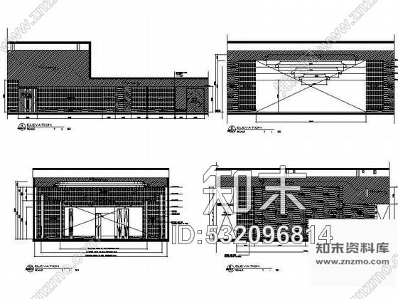 施工图皇冠酒店会议室施工图cad施工图下载【ID:532096814】