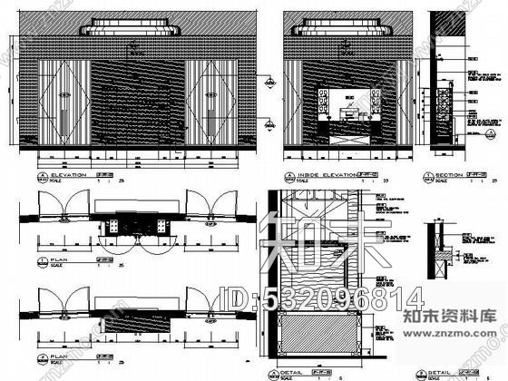 施工图皇冠酒店会议室施工图cad施工图下载【ID:532096814】