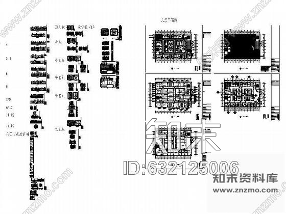 施工图南京音像娱乐公司KTV空间装修图cad施工图下载【ID:632125006】