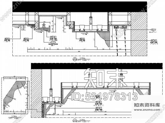 施工图上海奢华一族简欧联排别墅样板间CAD装修施工图含实景施工图下载【ID:531978313】