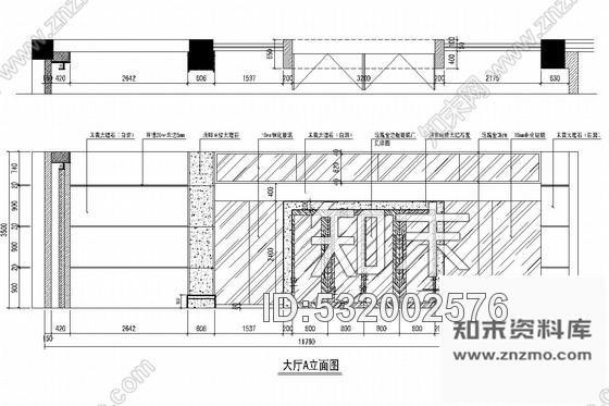 施工图温州北欧风格港式茶餐厅室内装修图cad施工图下载【ID:532002576】