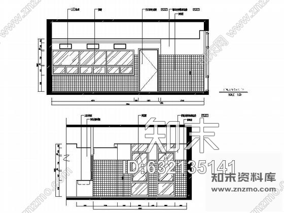 施工图上海城市活泼现代三层幼儿园室内装饰设计施工图施工图下载【ID:632135141】