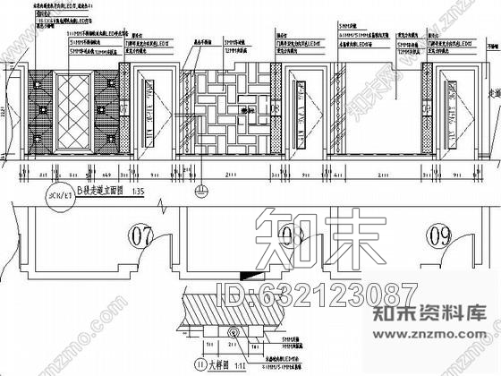 施工图东莞精品时尚量贩式KTV室内装修图cad施工图下载【ID:632123087】