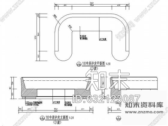 施工图东莞精品时尚量贩式KTV室内装修图cad施工图下载【ID:632123087】