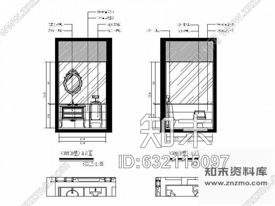 施工图福建欧式国际音乐会所包厢装修图含效果cad施工图下载【ID:632115097】