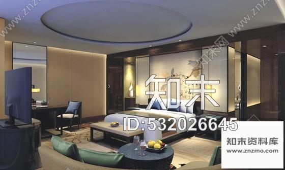 施工图成都某高端商务配套五星级酒店施工图含效果cad施工图下载【ID:532026645】