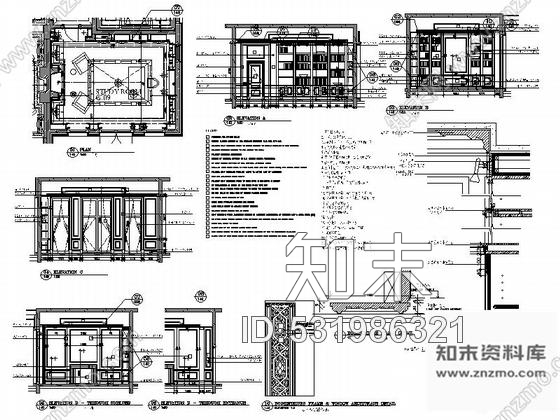 施工图无锡特色混搭双层别墅室内装修图含效果cad施工图下载【ID:531986321】