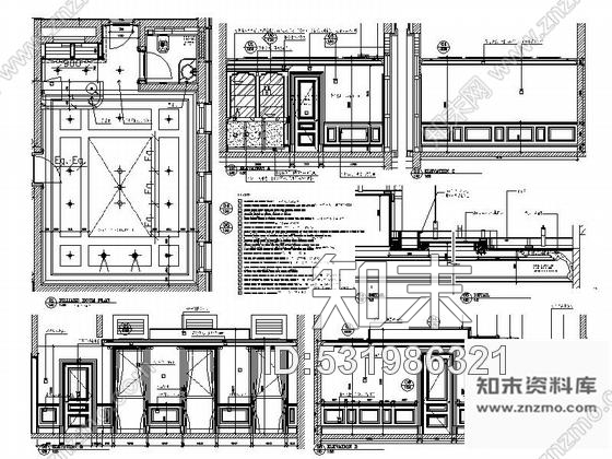 施工图无锡特色混搭双层别墅室内装修图含效果cad施工图下载【ID:531986321】