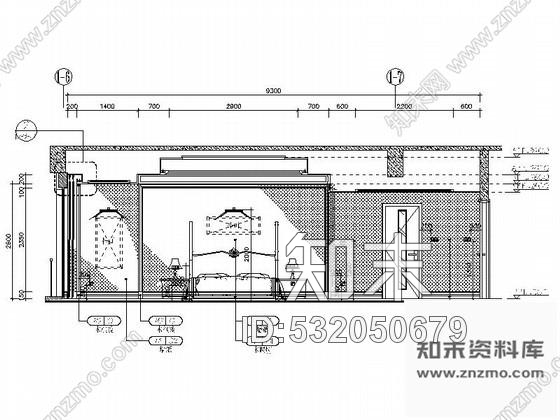 施工图河北某大酒店E型客房装修图cad施工图下载【ID:532050679】