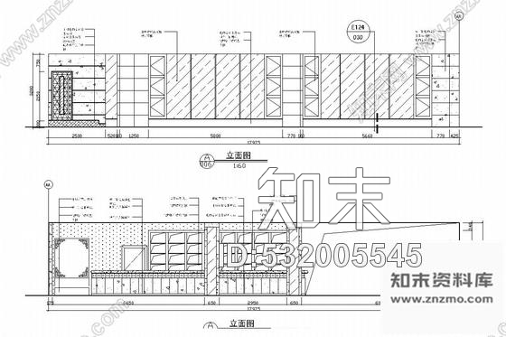 施工图武汉旅游风景区旁特色风味酒楼施工图cad施工图下载【ID:532005545】