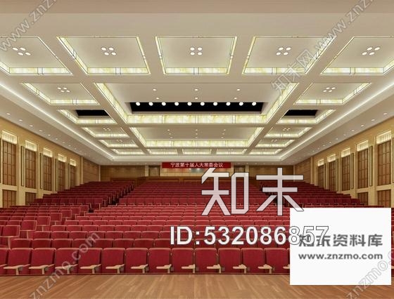 施工图浙江市管理服务平台现代会议中心装修施工图含全套方案cad施工图下载【ID:532086857】