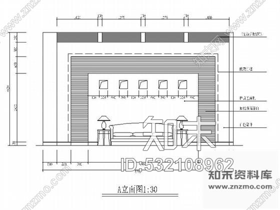 施工图山东某知名家具展厅室内装修施工图施工图下载【ID:532108962】