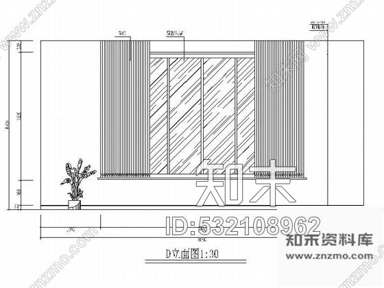 施工图山东某知名家具展厅室内装修施工图施工图下载【ID:532108962】