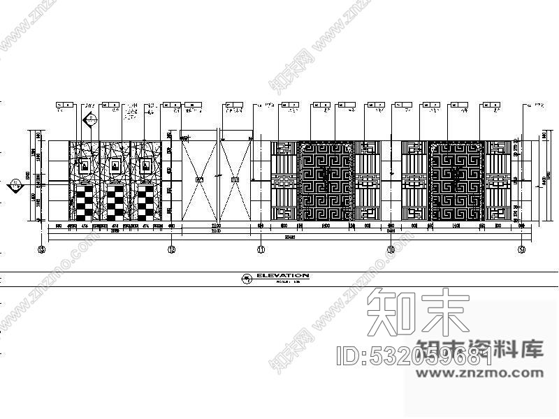 施工图某国际大酒店装修图(含效果)cad施工图下载【ID:532059681】