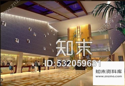 施工图某国际大酒店装修图(含效果)cad施工图下载【ID:532059681】