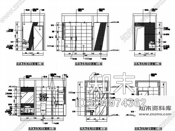 施工图厦门新中式雅致两层别墅施工图含效果图cad施工图下载【ID:531974362】