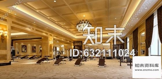 施工图新疆自治区首家高端健身会所室内装修施工图含效果图cad施工图下载【ID:632111024】