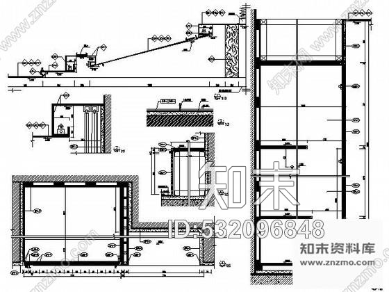 施工图会议中心1号会议室装修图cad施工图下载【ID:532096848】