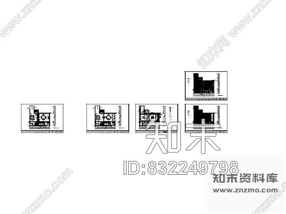 图块/节点包厢平面图cad施工图下载【ID:832249798】