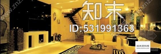 施工图万科某小区二层别墅样板房装修图施工图下载【ID:531991363】