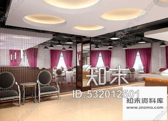 施工图某西式比萨店装修图(含实景)cad施工图下载【ID:532012501】