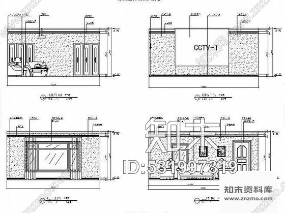 施工图双层别墅室内设计图cad施工图下载【ID:531997319】