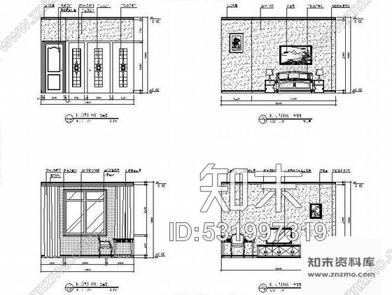 施工图双层别墅室内设计图cad施工图下载【ID:531997319】