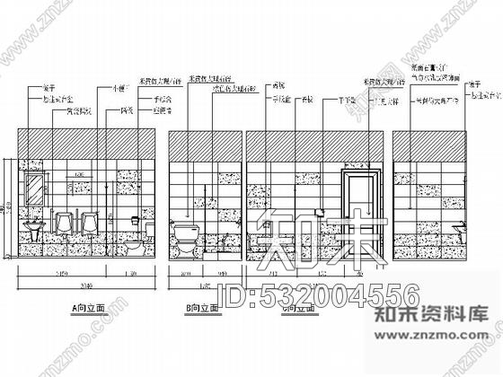 施工图安徽某演艺吧副楼餐饮室内装修施工图含效果cad施工图下载【ID:532004556】