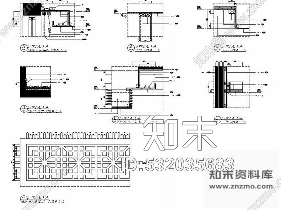 施工图安徽某中式风格度假酒店客房室内装修施工图含效果cad施工图下载【ID:532035683】