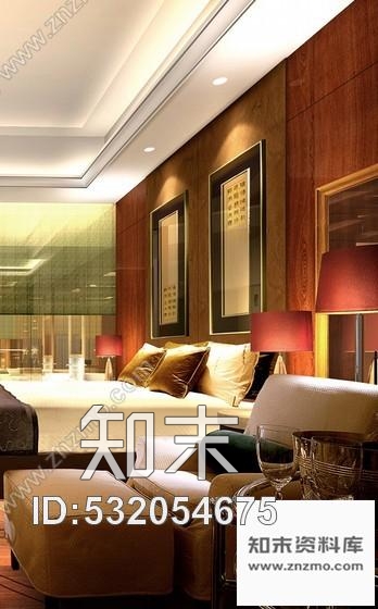 施工图厦门某假日大酒店36号客房施工图含效果cad施工图下载【ID:532054675】