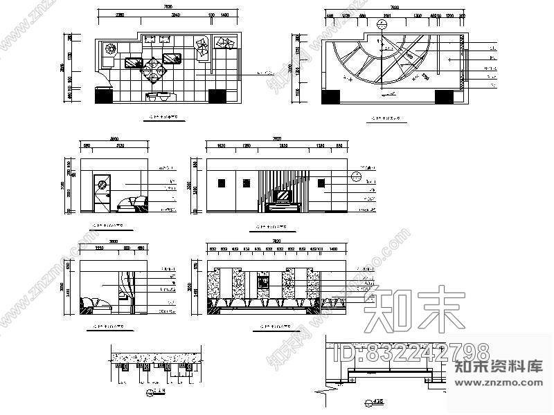 图块/节点KTV包房详图Ⅳcad施工图下载【ID:832242798】