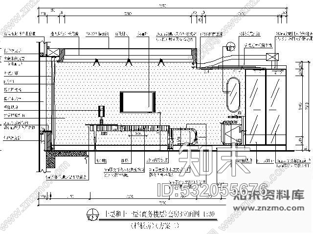 施工图酒店商务客房设计方案图Ⅰcad施工图下载【ID:532055676】