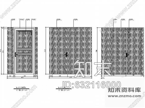 施工图时尚高档咖啡会所室内装修CAD施工图施工图下载【ID:632116000】