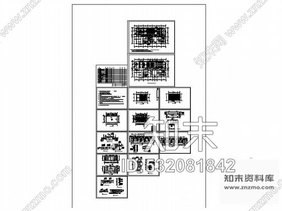 施工图河南某高级办公视频会议室室内设计CAD施工图cad施工图下载【ID:532081842】