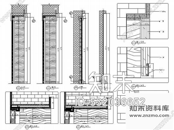 施工图湖州水上白金七星级酒店电梯厅及过道装修图施工图下载【ID:532036652】