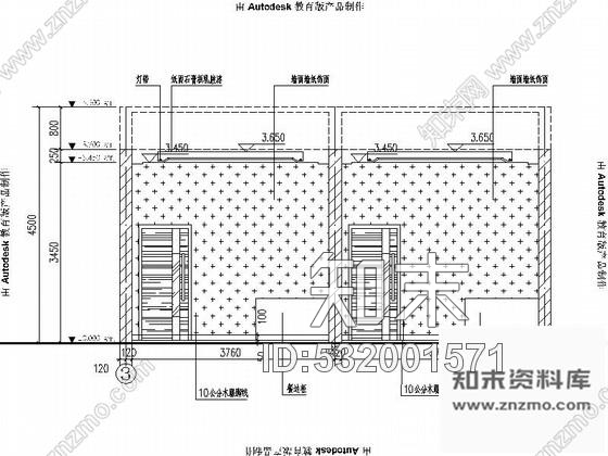 施工图北京现代简约大学生食堂包厢室内设计CAD装饰施工图cad施工图下载【ID:532001571】