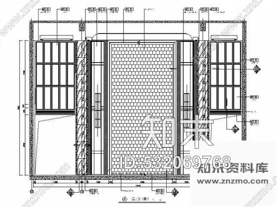 施工图黑龙江创意产业园现代风格售楼处室内装修施工图(含方案)cad施工图下载【ID:532069768】