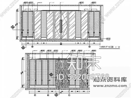 施工图黑龙江创意产业园现代风格售楼处室内装修施工图(含方案)cad施工图下载【ID:532069768】