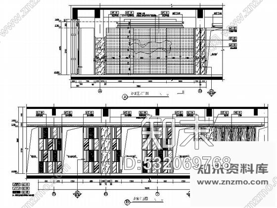 施工图黑龙江创意产业园现代风格售楼处室内装修施工图(含方案)cad施工图下载【ID:532069768】