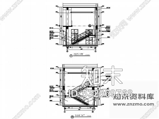 施工图黑龙江创意产业园现代风格售楼处室内装修施工图(含方案)cad施工图下载【ID:532069768】