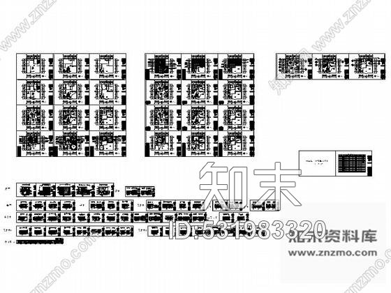 施工图苏州华丽高雅欧式三层别墅室内装修施工图含效果图cad施工图下载【ID:531983320】