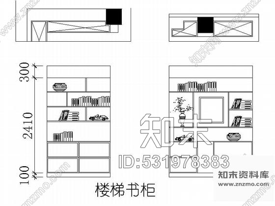 施工图精品温馨雅致现代简约风格两层小别墅装修室内设计施工图含效果cad施工图下载【ID:531978383】