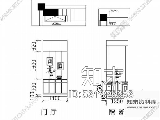 施工图精品温馨雅致现代简约风格两层小别墅装修室内设计施工图含效果cad施工图下载【ID:531978383】