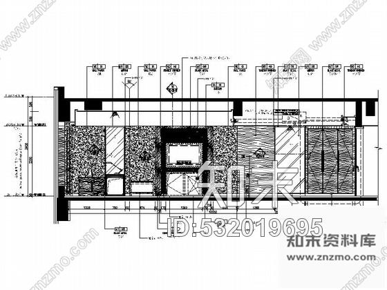 施工图广东豪华商务酒店K1R房型客房装修施工图施工图下载【ID:532019695】