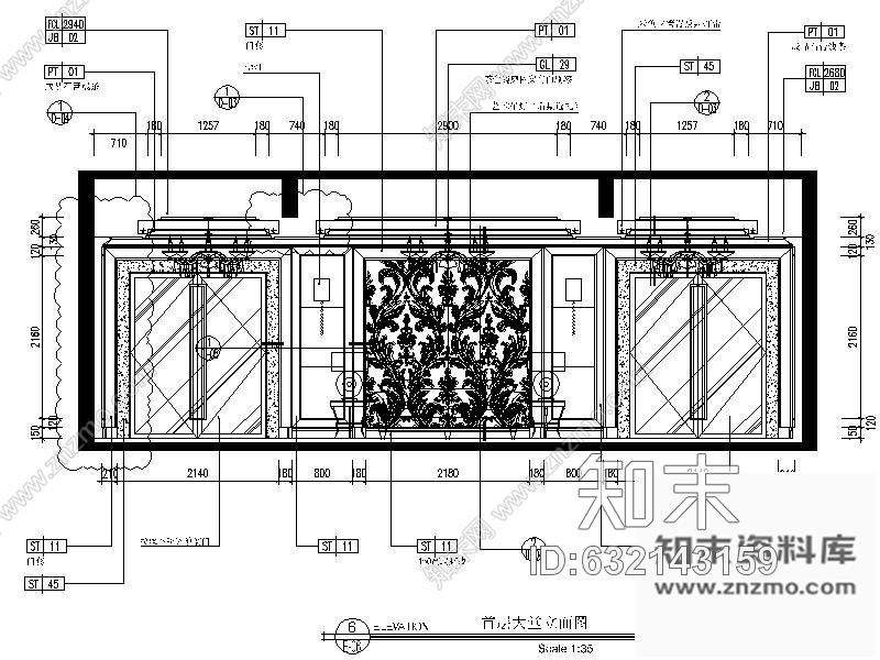 施工图重庆标准层公共区域室内装修竣工图cad施工图下载【ID:632143159】