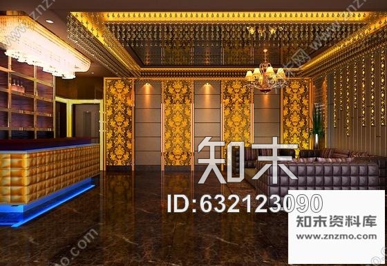 施工图现代时尚奢华风格KTV装修CAD施工图含效果图施工图下载【ID:632123090】