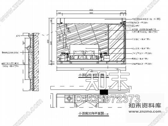 施工图杭州欧式豪华3层别墅室内设计全套施工图施工图下载【ID:531972373】