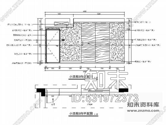 施工图杭州欧式豪华3层别墅室内设计全套施工图施工图下载【ID:531972373】