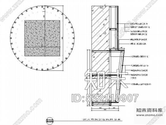 施工图南京某图书馆一层室内装饰图cad施工图下载【ID:532110907】