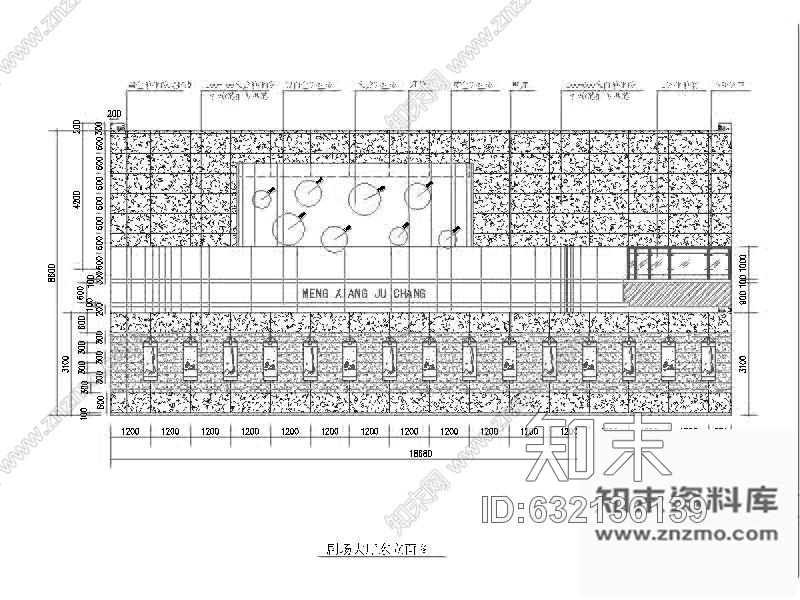 施工图江苏某高校音乐厅室内装饰施工图cad施工图下载【ID:632136139】